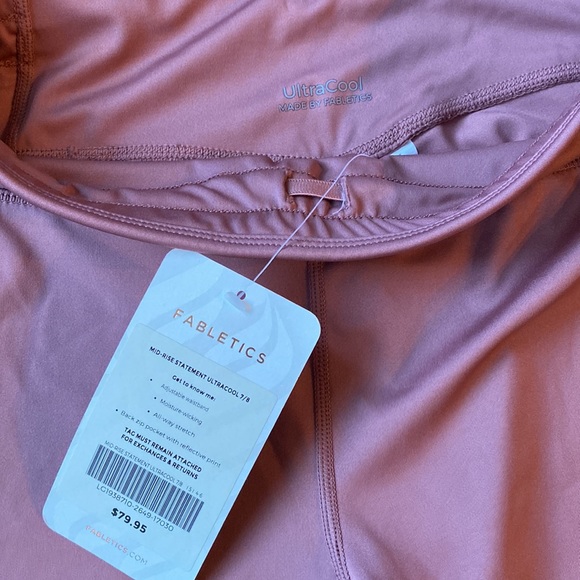 Fabletics Mid Rise Reflective Running Legging - Picture 3 of 4